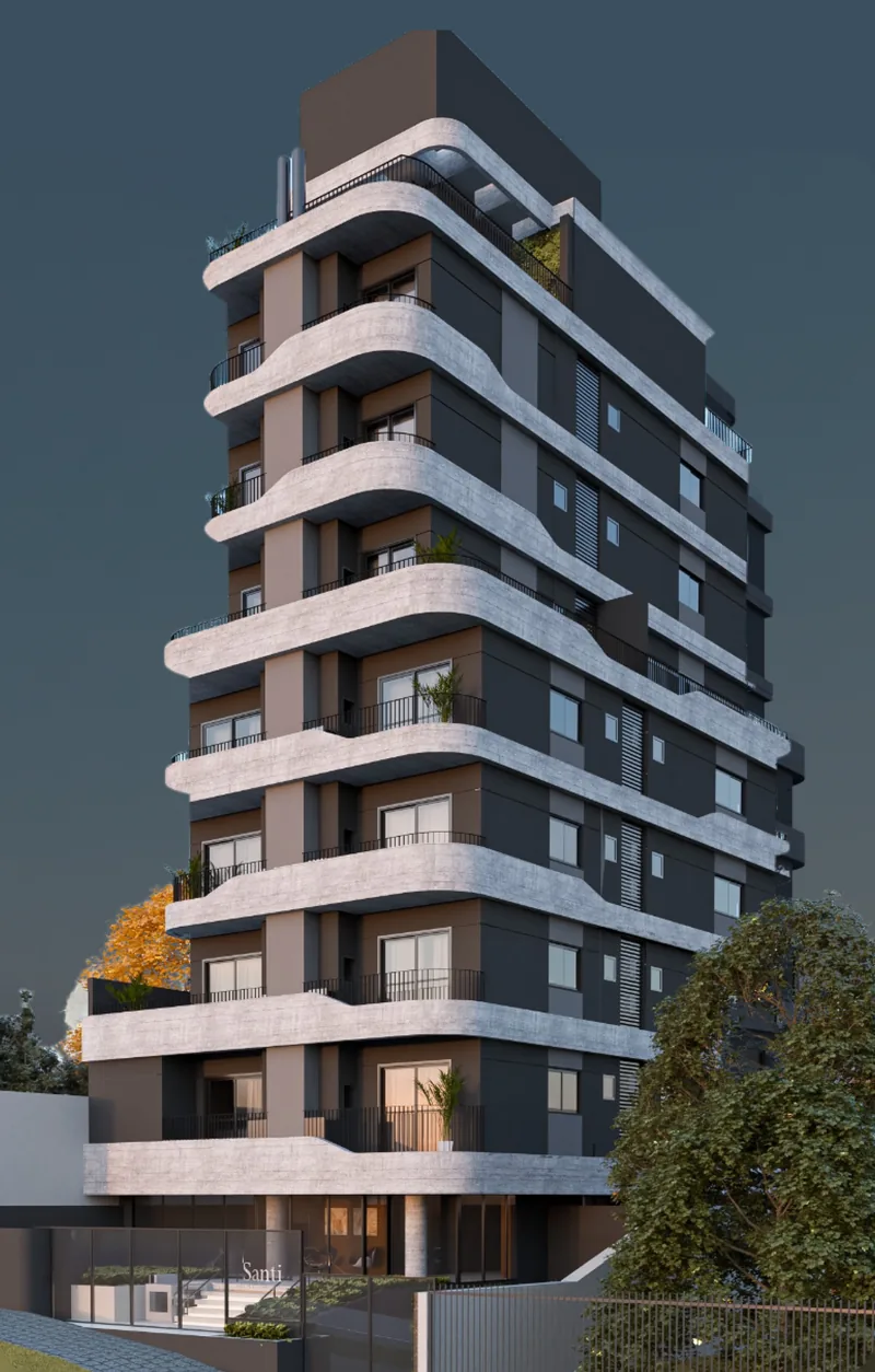 Fachada do Santi Studio Residence